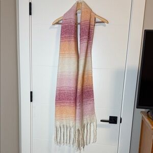 Old Navy Multicolor Striped Scarf